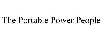 THE PORTABLE POWER PEOPLE
