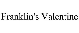 FRANKLIN'S VALENTINE