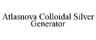 ATLASNOVA COLLOIDAL SILVER GENERATOR