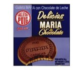 GALLETA MAF A CON CHOCOLATE DE LECHE GALLETAS PUIG DESDE 1911 DELICIAS MARIA & CHOCOLATE
