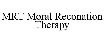 MRT MORAL RECONATION THERAPY