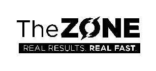 THE ZONE REAL RESULTS. REAL FAST.