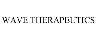 WAVE THERAPEUTICS