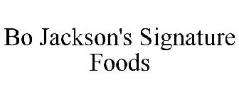 BO JACKSON'S SIGNATURE FOODS