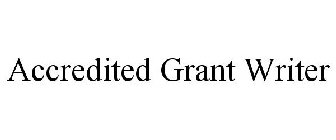 ACCREDITED GRANT WRITER