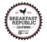 BREAKFAST REPUBLIC CALIFORNIA EST. 2015