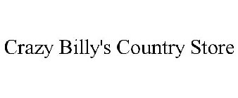CRAZY BILLY'S COUNTRY STORE