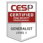 CESP CERTIFIED EXAM SECURITY PROFESSIONAL GENERALIST LEVEL 1