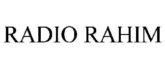 RADIO RAHIM