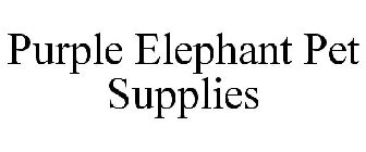 PURPLE ELEPHANT PET SUPPLIES