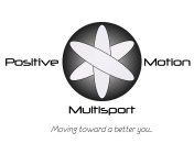 POSITIVE MOTION MULTISPORT MOVING TOWARD A BETTER YOU...
