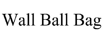 WALL BALL BAG