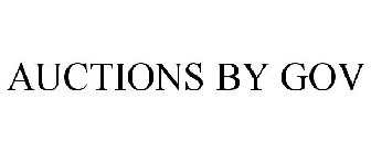 AUCTIONS BY GOV