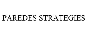 PAREDES STRATEGIES