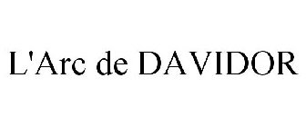 L'ARC DE DAVIDOR