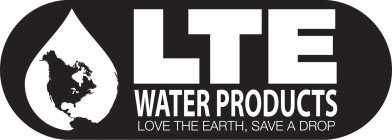 LTE WATER PRODUCTS LOVE THE EARTH, SAVE A DROP