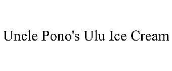 UNCLE PONO'S ULU ICE CREAM