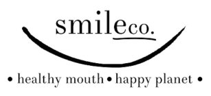 SMILECO. · HEALTHY MOUTH · HAPPY PLANET ·
