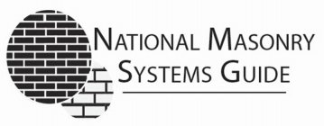 NATIONAL MASONRY SYSTEMS GUIDE