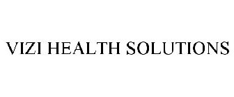 VIZI HEALTH SOLUTIONS