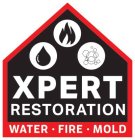 XPERT RESTORATION WATER FIRE MOLD