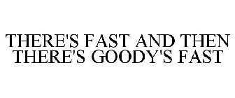 THERE'S FAST AND THEN THERE'S GOODY'S FAST
