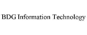 BDG INFORMATION TECHNOLOGY