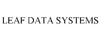 LEAF DATA SYSTEMS