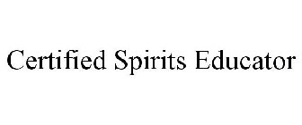 CERTIFIED SPIRITS EDUCATOR