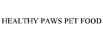HEALTHY PAWS PET FOOD