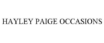 HAYLEY PAIGE OCCASIONS