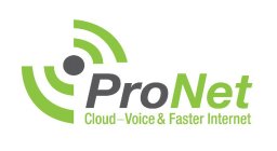 PRONET CLOUD-VOICE & FASTER INTERNET