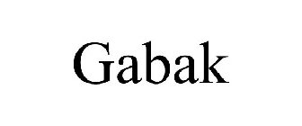 GABAK