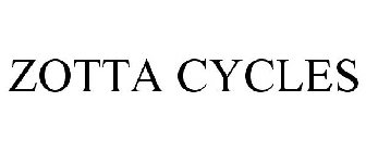 ZOTTA CYCLES
