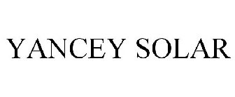 YANCEY SOLAR