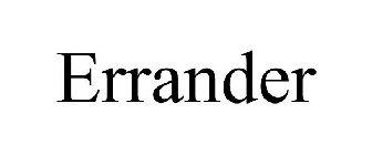 ERRANDER