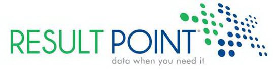 RESULT POINT DATA WHEN YOU NEED IT