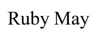 RUBY MAY