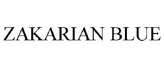 ZAKARIAN BLUE