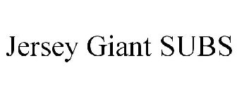 JERSEY GIANT SUBS
