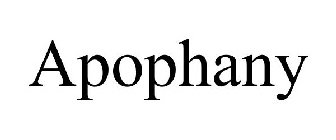 APOPHANY