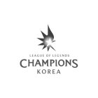 LEAGUE OF LEGENDS CHAMPIONS KOREA