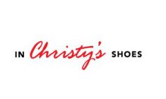 IN CHRISTY'S SHOES