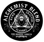 ALCHEMIST BLEND HAND CRAFTED FLAVORS SAN DIEGO CALIFORNIA FINE HOOKAH TOBACCO