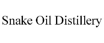 SNAKE OIL DISTILLERY