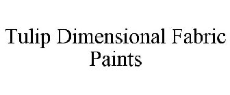 TULIP DIMENSIONAL FABRIC PAINTS