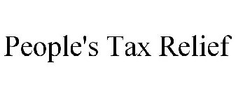 PEOPLE'S TAX RELIEF