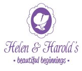 HELEN & HAROLD'S · BEAUTIFUL BEGINNINGS ·