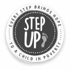 STEP UP EVERY STEP BRINGS HOPE TO A CHILD IN POVERTY
