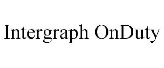 INTERGRAPH ONDUTY